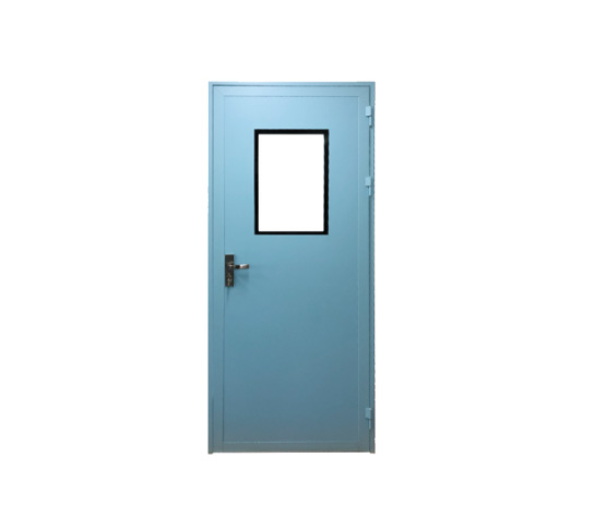 Aluminum alloy color steel panel door
